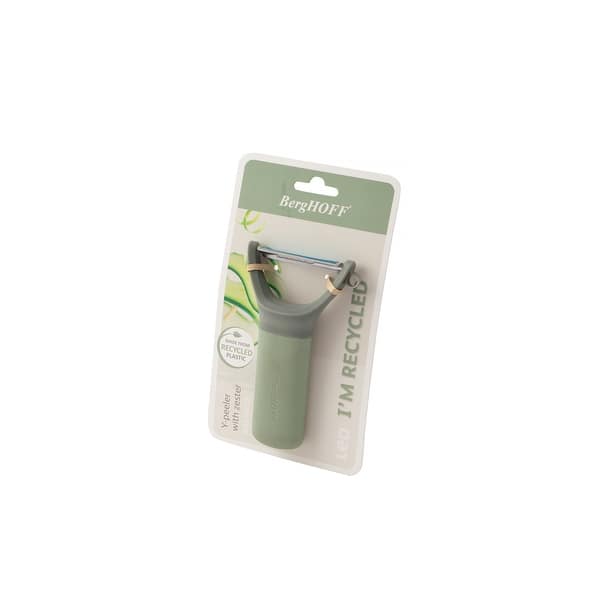 BergHOFF Balance Stainless Steel YPeeler with Zester 5", Recycled